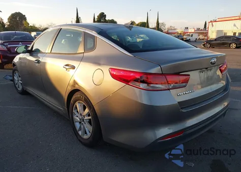 2016 Kia Optima Lx from USA, damaged, VIN 5XXGT4L39GG075453
